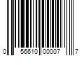 Barcode Image for UPC code 056610000077