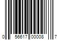 Barcode Image for UPC code 056617000087