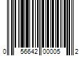 Barcode Image for UPC code 056642000052