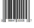 Barcode Image for UPC code 056647000057