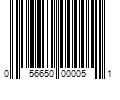 Barcode Image for UPC code 056650000051