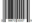 Barcode Image for UPC code 056670000079