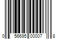 Barcode Image for UPC code 056695000078