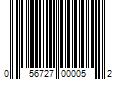 Barcode Image for UPC code 056727000052