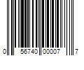 Barcode Image for UPC code 056740000077