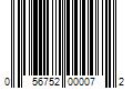 Barcode Image for UPC code 056752000072