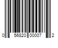 Barcode Image for UPC code 056820000072