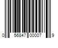 Barcode Image for UPC code 056847000079