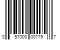 Barcode Image for UPC code 057000001797