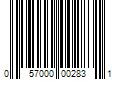 Barcode Image for UPC code 057000002831