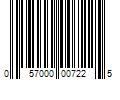 Barcode Image for UPC code 057000007225