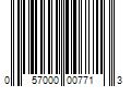 Barcode Image for UPC code 057000007713