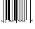 Barcode Image for UPC code 057017000097