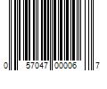 Barcode Image for UPC code 057047000067