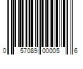 Barcode Image for UPC code 057089000056