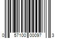 Barcode Image for UPC code 057100000973