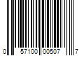 Barcode Image for UPC code 057100005077