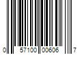 Barcode Image for UPC code 057100006067