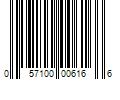 Barcode Image for UPC code 057100006166