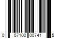 Barcode Image for UPC code 057100007415