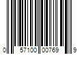 Barcode Image for UPC code 057100007699