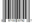 Barcode Image for UPC code 057100007927