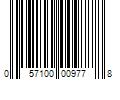 Barcode Image for UPC code 057100009778