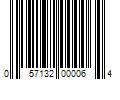 Barcode Image for UPC code 057132000064