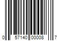 Barcode Image for UPC code 057140000087