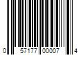 Barcode Image for UPC code 057177000074