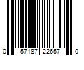 Barcode Image for UPC code 057187226570