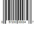 Barcode Image for UPC code 057200000347