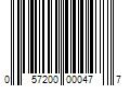 Barcode Image for UPC code 057200000477