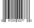 Barcode Image for UPC code 057200002778