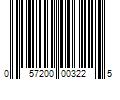 Barcode Image for UPC code 057200003225