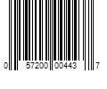 Barcode Image for UPC code 057200004437