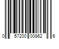 Barcode Image for UPC code 057200008626