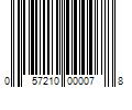 Barcode Image for UPC code 057210000078