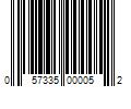 Barcode Image for UPC code 057335000052