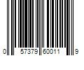 Barcode Image for UPC code 057379600119