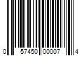 Barcode Image for UPC code 057450000074