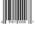 Barcode Image for UPC code 057511000067