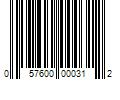 Barcode Image for UPC code 057600000312