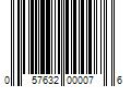 Barcode Image for UPC code 057632000076