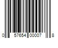 Barcode Image for UPC code 057654000078