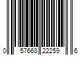 Barcode Image for UPC code 057668222596