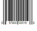 Barcode Image for UPC code 057800000198