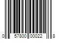 Barcode Image for UPC code 057800000228