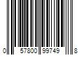 Barcode Image for UPC code 057800997498