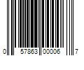 Barcode Image for UPC code 057863000067